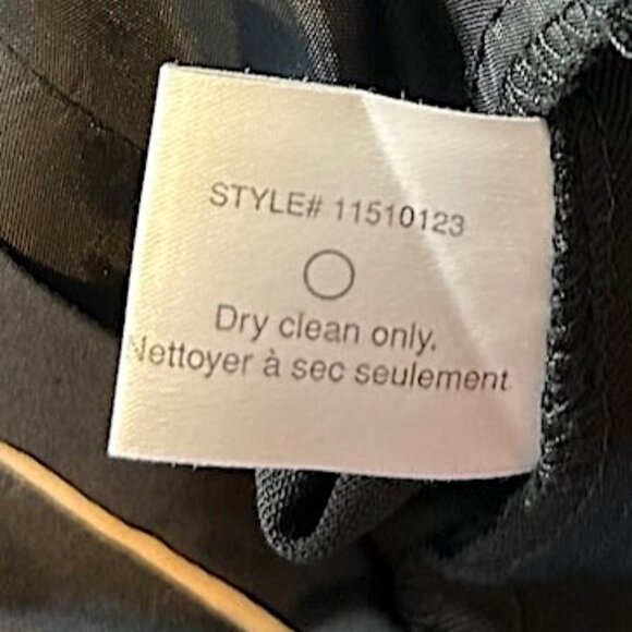 Club Monaco black wool straight leg pants - Picture 5 of 12